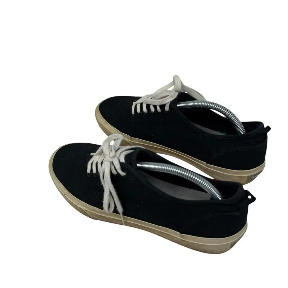 Everlane The Forever Black Canvas Sneaker Capsole Casual Mens 9.5 Women 11.5